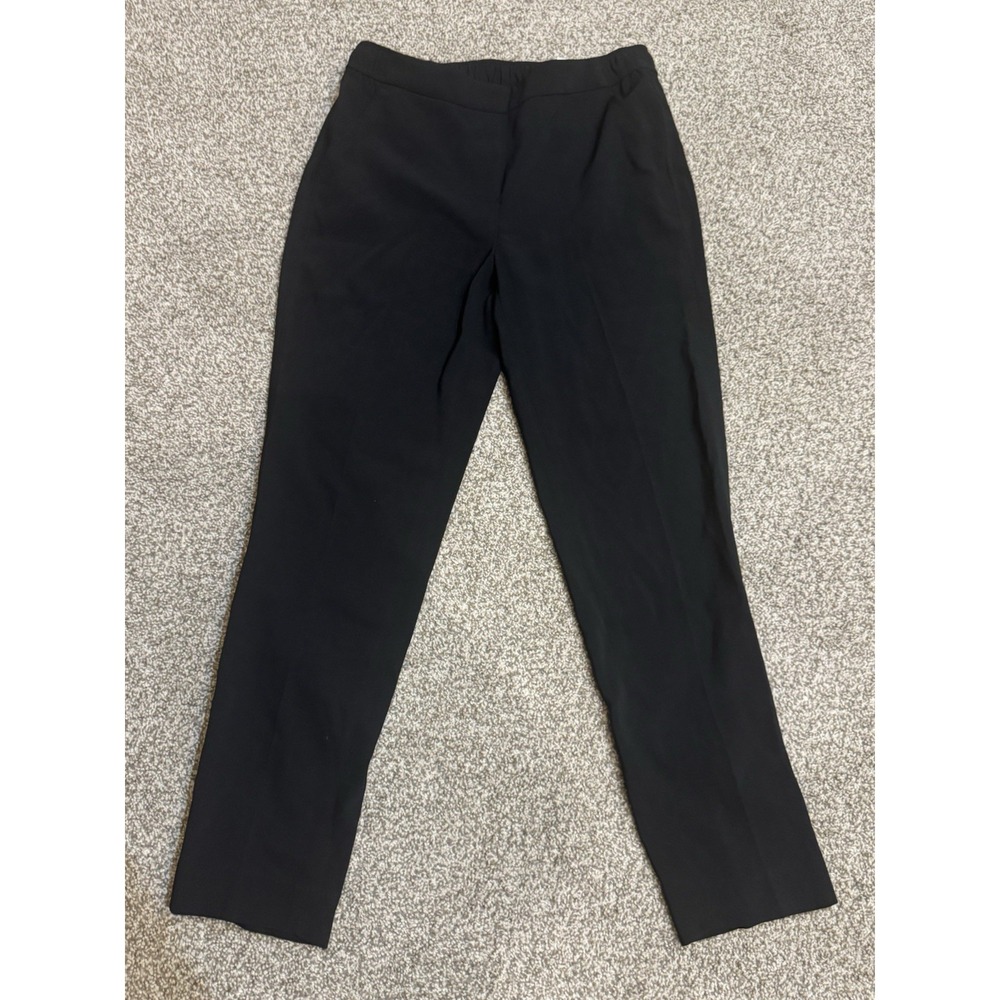 White House Black Market Women's Slim Ankle Pants Sz 2 Crepe Relaxed 570201405